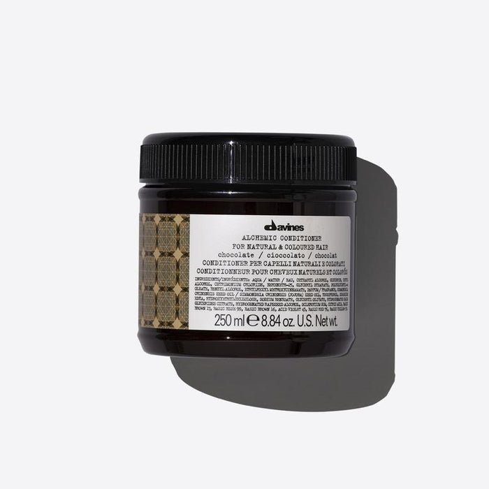 Davines Alchemic Chocolate Conditioner | 250ml available online at Little Hair Co