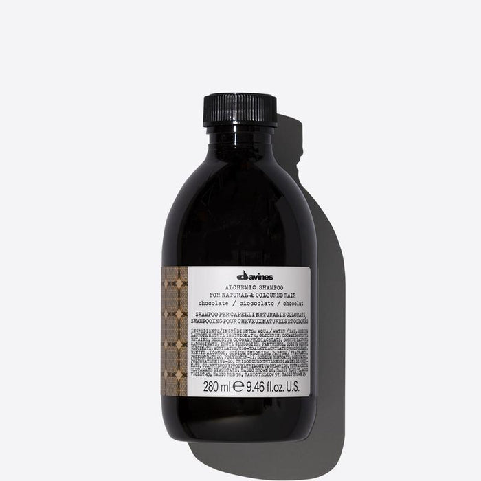 Davines Alchemic Chocolate Shampoo | 280ml available online at Little Hair Co