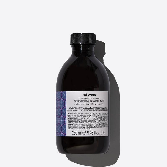 Davines Alchemic Silver Shampoo | 280ml available online at Little Hair Co
