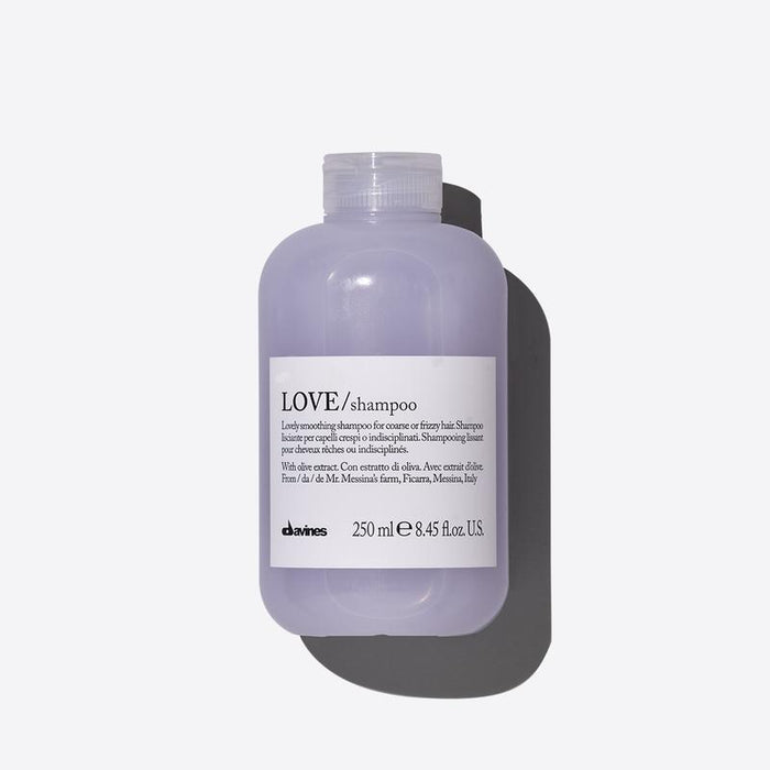 Davines Essentials Love Smooth Shampoo | 250ml available online at Little Hair Co
