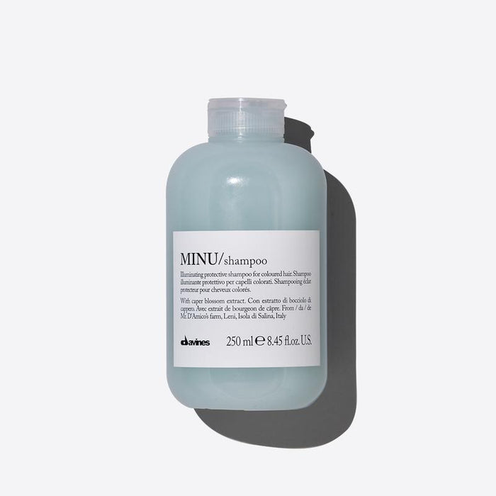Davines Essentials Minu Shampoo | 250ml available online at Little Hair Co