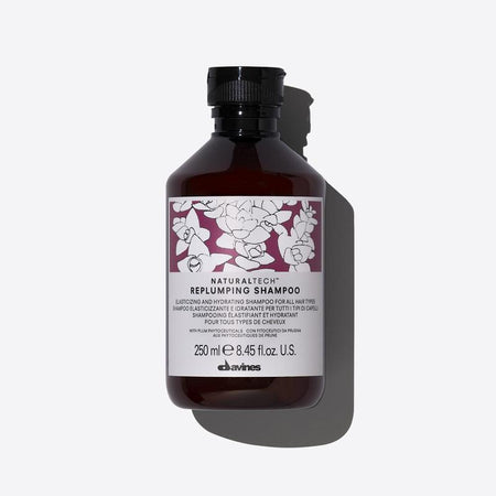 Davines Naturaltech Replumping Shampoo | 250ml available online at Little Hair Co